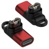Adapter MAJESTICLINE Lightning do Garmin Czarno-czerwony Kompatybilność Zegarki i smartwatche Garmin