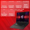 Laptop MSI Vector 16 HX A14VIG-830PL 16" IPS 240Hz i9-14900HX 32GB RAM 1TB SSD GeForce RTX4090 DLSS 3 Windows 11 Home, Funkcje AI Rodzaj laptopa Laptop dla graczy