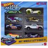 Zestaw pojazdów Hot Wheels Let's Race Na start JGK18 (8 szt.)