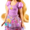 Lalka DISNEY Princess Roszpunka JBG09 2w1 Załączone wyposażenie Buty