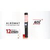 Alkomat GTX Rapid Precyzja pomiaru Do dziesiętnych części promila
