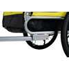 Przyczepka rowerowa DUNLOP 572222 dla Zwierząt Czarno-żółty Materiał Folia PVC