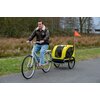 Przyczepka rowerowa DUNLOP 572222 dla Zwierząt Czarno-żółty Liczba pasażerów 1