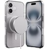 Etui CRONG Clear Mag Pro MagSafe do Apple iPhone 16 Przezroczysto-biały Model telefonu iPhone 16
