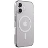 Etui CRONG Clear Mag Pro MagSafe do Apple iPhone 16 Przezroczysto-biały