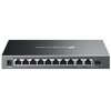 Switch TP-LINK Omada ES210GMP Gigabit Ethernet, 11 portów, Funkcja PoE, Zarządzalny Zarządzanie Aplikacja