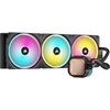 Chłodzenie wodne CORSAIR iCUE LINK H170i LCD RGB Czarny Dodatkowe informacje Miedziana podstawa