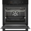Piekarnik Elektryczny parowy BEKO bPRO500 XBCBIM17600KSBS Deep Black PizzaPro Zdalne Sterowanie Czarny A+ Typ prowadnic w piekarniku Drabinkowe + 1 poziom prowadnic teleskopowych