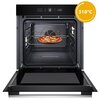 Piekarnik WHIRLPOOL WOI5S8PM1SXA Elektryczny Czarny inox A+ Wyposażenie Blacha na ściekający tłuszcz