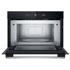 Kuchenka mikrofalowa WHIRLPOOL WMD54MX 1000W średnica 32.5 cm pojemność 31L Wykończenie wnętrza Stal nierdzewna