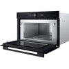 Kuchenka mikrofalowa WHIRLPOOL WMD54MB 1000W średnica 32.5 cm pojemność 31L Szósty zmysł Jet Defrost Czarny Sposób otwierania drzwi Do dołu