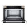 Kuchenka mikrofalowa WHIRLPOOL WMD54MBG 1000W średnica 32.5 cm pojemność 31L Szósty zmysł Talerz Crisp Beżowy Sposób otwierania drzwi Do dołu