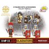 Klocki plastikowe COBI Historical Collection Imperium Romanum Gladiatorzy COBI-20066 Materiał Plastik
