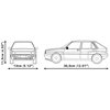 Klocki plastikowe COBI Cars 1974-83 Volkswagen Golf COBI-24359 Rodzaj Klocki konstrukcyjne
