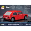 Klocki plastikowe COBI Cars 1974-83 Volkswagen Golf COBI-24613 Materiał Plastik