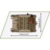 Klocki plastikowe COBI Historical Collection World War II Tankette TK-3 / Le. Pzkpfw tk COBI-2658 Materiał Plastik