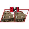 Klocki plastikowe COBI Historical Collection World War II Tankette TK-3 / Le. Pzkpfw tk COBI-2658 Waga z opakowaniem [g] 320