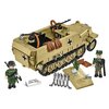 Klocki plastikowe COBI Historical Collection World War II Half-Track Sd. Kfz. 251/10 COBI-3130 Waga z opakowaniem [g] 50