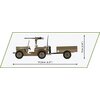 Klocki plastikowe COBI Historical Collection World War II Willys MB & Trailer COBI-3132 Rodzaj Klocki konstrukcyjne