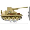 Klocki plastikowe COBI Historical Collection World War II Sd.Kfz.139 Marder III COBI-3131 Wiek 9+