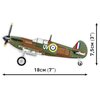 Klocki plastikowe COBI Historical Collection World War II Spitfire Mk. I N3200 COBI-5868 Waga z opakowaniem [g] 690