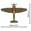 Klocki plastikowe COBI Historical Collection World War II Spitfire Mk. I N3200 COBI-5868 Rodzaj Klocki konstrukcyjne