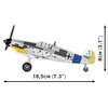 Klocki plastikowe COBI Historical Collection World War II Messerschmitt Bf 109G COBI-5870 Płeć Chłopiec