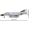 Klocki plastikowe COBI Armed Forces F-4 Phantom II COBI-5897 Załączona dokumentacja Instrukcja obsługi w języku polskim