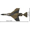 Klocki plastikowe COBI Armed Forces F-4F Phantom II COBI-5898 Wymiary opakowania [mm] 450 x 280 x 60