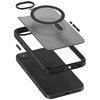 Etui CRONG Hybrid Frost MAG Cover MagSafe do Apple iPhone 16e Czarny Seria telefonu iPhone