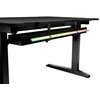 Biurko gamingowe GENESIS Holm Modular 120 Czarny Wyposażenie Podświetlenie RGB