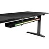 Biurko gamingowe GENESIS Holm Modular 160 Czarny Wyposażenie Podświetlenie RGB