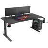 Biurko gamingowe GENESIS Holm Modular 160 Czarny Hub USB Nie