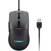 Mysz LENOVO M210 Czarny Komunikacja z komputerem Przewodowa