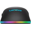 Mysz LENOVO M210 Czarny Dla graczy Tak
