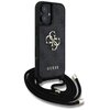 Etui GUESS 4G Big Logo Cord Stap Crossbody do Apple iPhone 16 Czarny Model telefonu iPhone 16