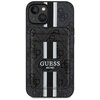Etui GUESS 4G Stripes MagSafe do Apple iPhone 15 Czarny Seria telefonu iPhone