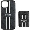 Etui GUESS 4G Stripes MagSafe do Apple iPhone 15 Czarny Kompatybilność Apple iPhone 15