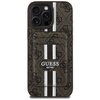 Etui GUESS 4G Stripes MagSafe do Apple iPhone 16 Pro Max Brązowy Seria telefonu iPhone