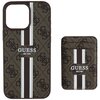 Etui GUESS 4G Stripes MagSafe do Apple iPhone 16 Pro Max Brązowy Model telefonu iPhone 16 Pro Max
