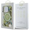 Etui GUESS Glitter Flowers Triangle Buttons MagSafe do Apple iPhone 16 Pro Max Zielony Marka telefonu Apple