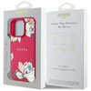 Etui GUESS Grained Printed Flower Pattern MagSafe do Apple iPhone 16 Pro Fuksja Marka telefonu Apple