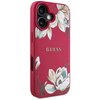 Etui GUESS Grained Printed Flower Pattern MagSafe do Apple iPhone 16 Fuksja Kompatybilność Apple iPhone 16