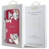 Etui GUESS Grained Printed Flower Pattern MagSafe do Apple iPhone 16 Fuksja Marka telefonu Apple