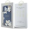 Etui GUESS Grained Printed Flower Pattern MagSafe do Apple iPhone 16 Niebieski Marka telefonu Apple