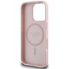Etui GUESS Grained Printed Flower Pattern MagSafe do Apple iPhone 16 Pro Max Różowy Gwarancja 24 miesiące