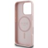 Etui GUESS Grained Printed Flower Pattern MagSafe do Apple iPhone 16 Pro Różowy Gwarancja 24 miesiące