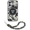Etui GUESS Palm Trees Triangle Pearl Strap MagSafe do Apple iPhone 16 Czarny Seria telefonu iPhone