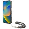 Etui GUESS Palm Trees Triangle Pearl Strap MagSafe do Apple iPhone 16 Czarny Kompatybilność Apple iPhone 16