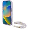 Etui GUESS Palm Trees Triangle Pearl Strap MagSafe do Apple iPhone 16 Fioletowy Kompatybilność Apple iPhone 16